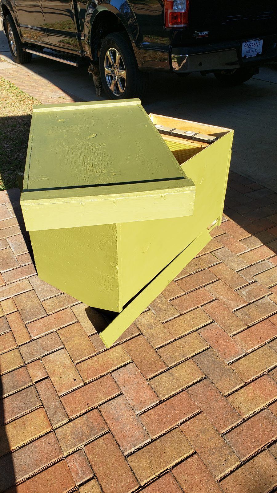 Bee yard at the start of the season
